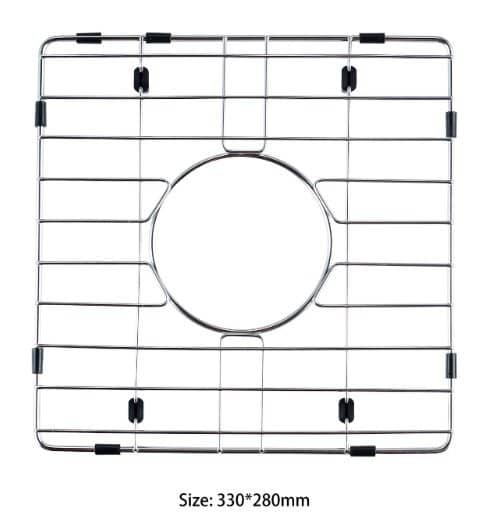 POSEIDON SRB40DS SINK RACK FOR CERAMIC KITCHEN SINK DOUBLE BOWL