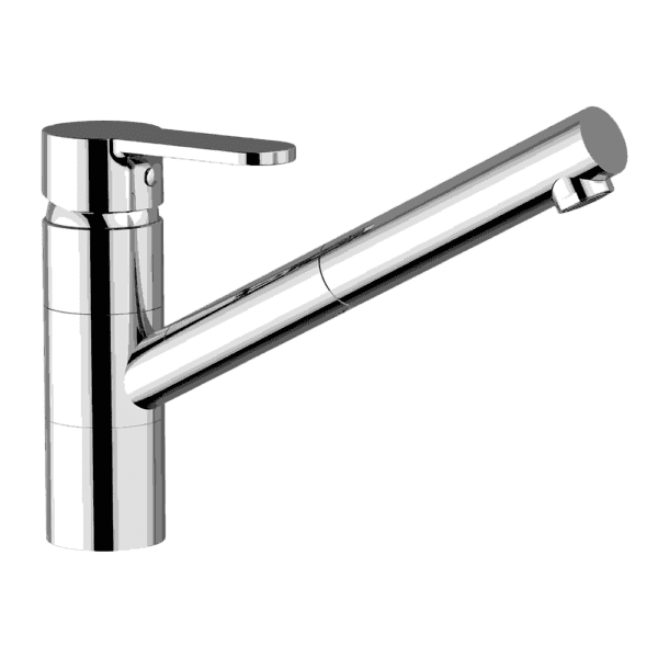 ABEY 400710 ISA PULL OUT KITCHEN MIXER ARMANDO VICARIO CHROME AND COLOURED