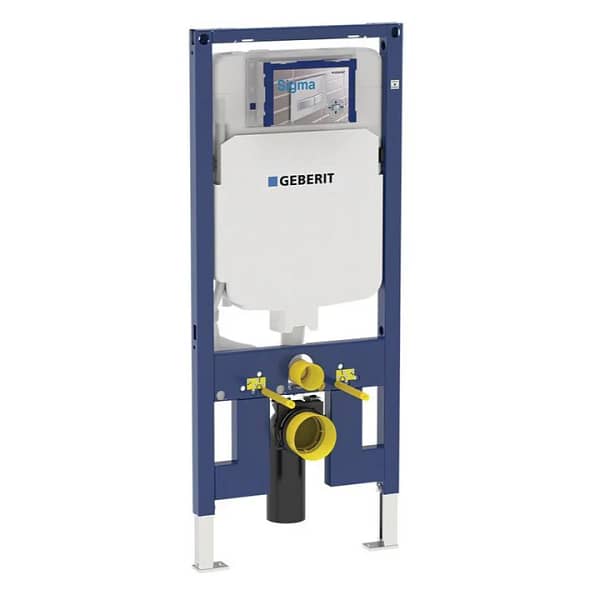 GEBERIT 111.698.00.1 DUOFIX SIGMA8-F CONCEALED CISTERN FOR WALL HUNG PAN