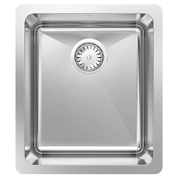 ABEY LT100 SINGLE BOWL SINK 31 LITRE CHROME