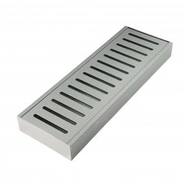 lcfg lauxes silver tile insert shower floor grate 300 5600mm waste drain 5da8d50e54dac