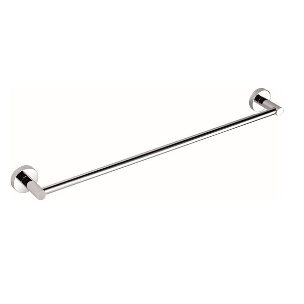 BADUNDKUCHE BK402-600 RUND SINGLE TOWEL RAIL 600MM CHROME AND COLOURED